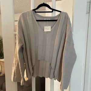 Miracle Sweater: Hi-lo cropped knit